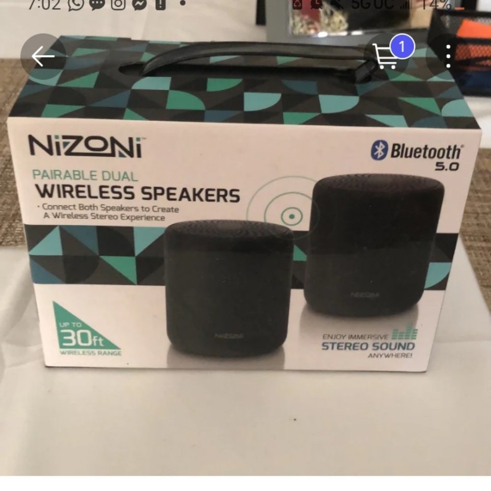 Wireless Bluetooth speakers